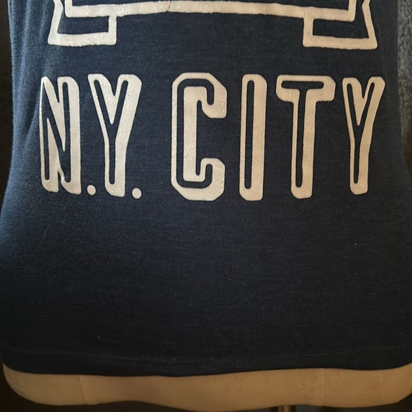 ❤️‍🔥5/20$ AEROPOSTALE💫 Women’s Blue Logo V- Neck Short Sleeve Shirt - Picture 6 of 8